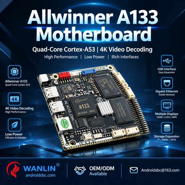 Allwinner A133 self-service check-in kiosk for Finland Buyers: Allwinner A133 Board Export by Wanlin