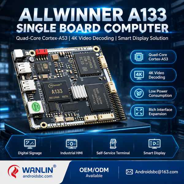 WFA133-09 Allwinner A133 media player box and TV box board Allwinner A133 Board for New York