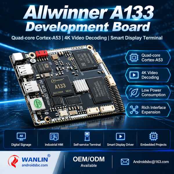 Allwinner A133 outdoor advertising display for Sweden Factory Direct Buyers: Allwinner A133 Board Ex