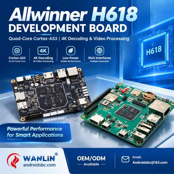 Allwinner H618 digital signage player box for Switzerland Buyers: Allwinner H618 Board Export by Wan
