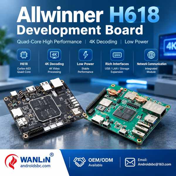 Allwinner H618 NAS motherboard for South Africa Buyers: Allwinner H618 Board Export by Wanlin China