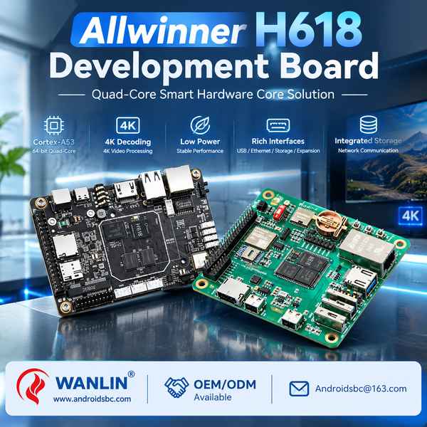 Allwinner H618 Android TV box board for USA Buyers: Allwinner H618 Board Export by Wanlin China Fact