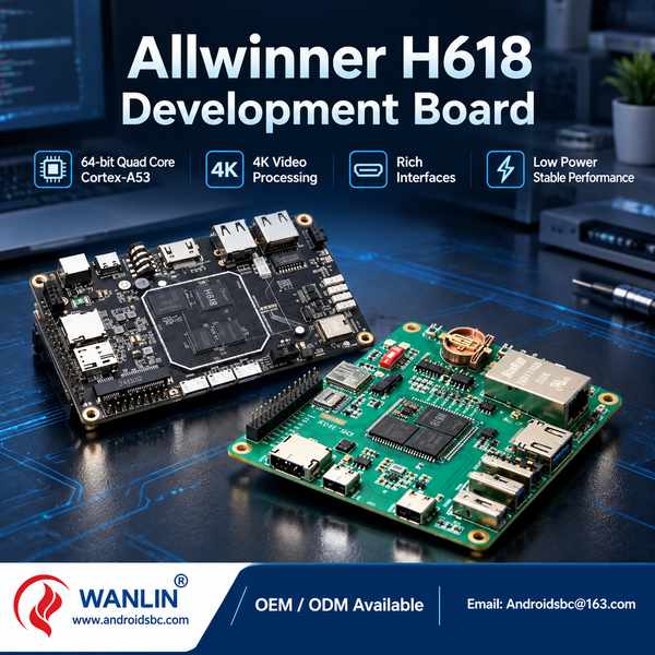 Allwinner H618 OTT box SOM for Ireland Buyers: Allwinner H618 Board Export by Wanlin China Factory