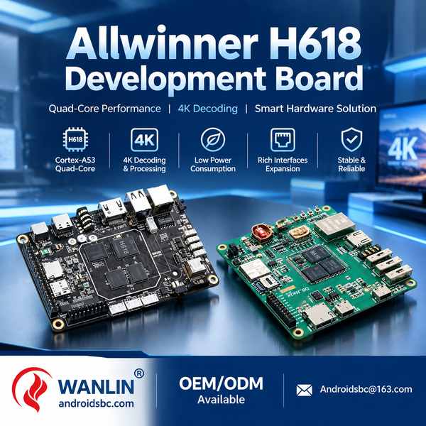 Allwinner H618 cloud desktop terminal for Israel Buyers: Allwinner H618 Board Export by Wanlin China