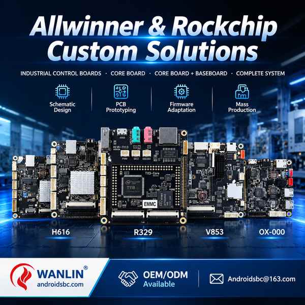 AndroidSBC WF-T527 Allwinner T527 Board for Los Angeles, United States