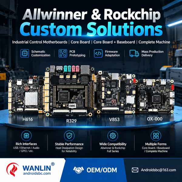 RK3566 1 TOPS NPU AI board for Thailand Buyers: Rockchip RK3566 Board Export by Wanlin China Factory