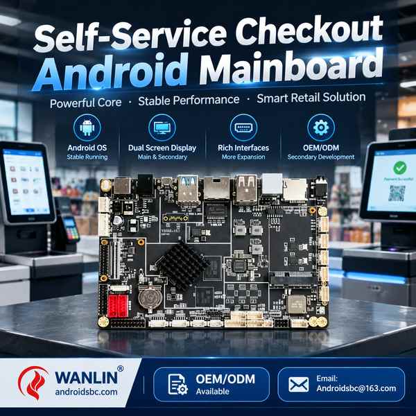 RK3568 dual-screen mirror display POS board Pro for Czech Buyers - Wholesale Dual-Screen Cashier Boa