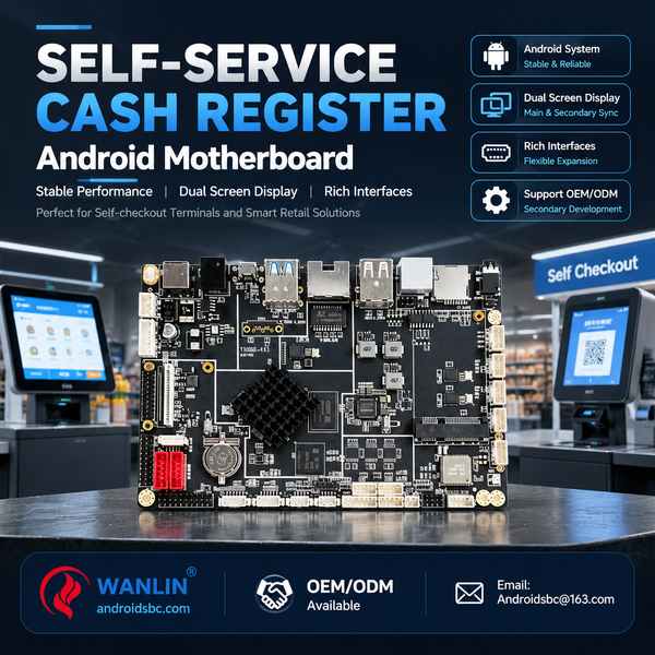 AndroidSBC WF-S3501 Self-Service Checkout Android Motherboard for Athens, Greece