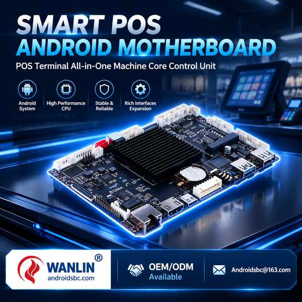 Custom smart checkout counter Android motherboard integration in Dhaka
