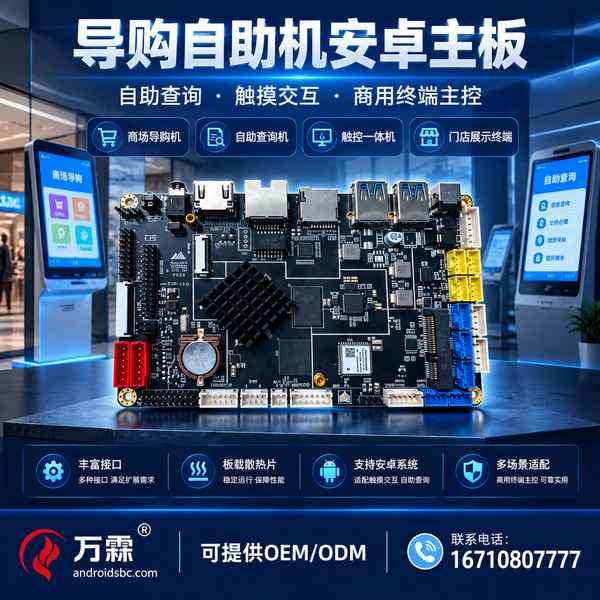 AndroidSBC WF-G8800 Smart Guide Kiosk Android Motherboard for Riyadh, Saudi Arabia