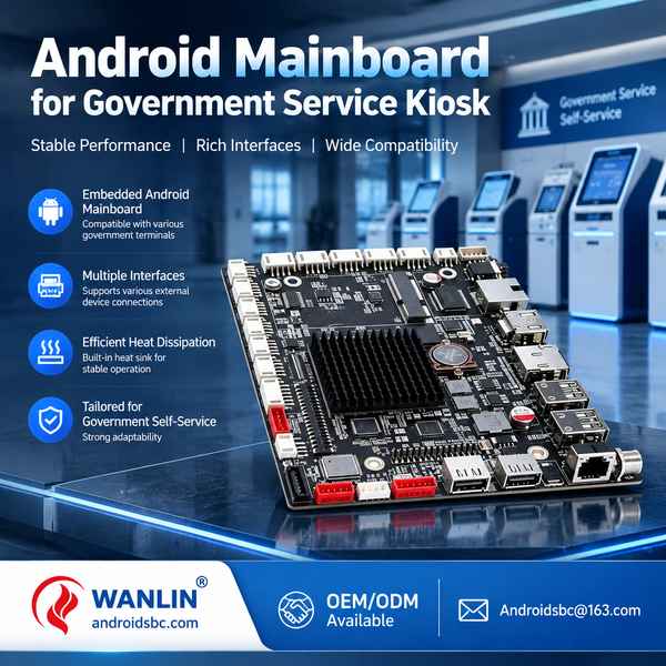 AndroidSBC WF-S1330 Smart Guide Kiosk Android Motherboard for Bogota, Colombia