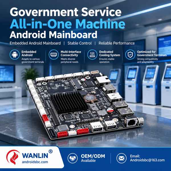 AndroidSBC WF-S3288 (WF-S3288-A) from Wanlin Longgang source factory for Bogota legacy government service terminal AndroidSBC WF-S3288 Smart Guide Kiosk Android Motherboard for Bogota, Colombia