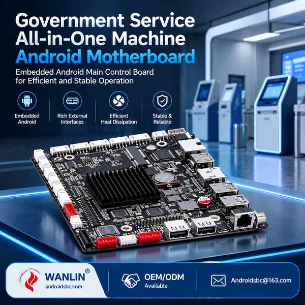 AndroidSBC WF-S5270 (WF-S5270-A) from Wanlin Longgang source factory for Bogota industrial outdoor unattended government kiosk AndroidSBC WF-S5270 Smart Guide Kiosk Android Motherboard for Bogota, Colombia