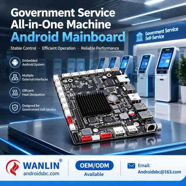 RK3566 government hall self-service kiosk board Compact for Canada Buyers - Wholesale Government Ser