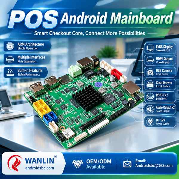 AndroidSBC WF-P7600 POS Android Motherboard for San Francisco, United States