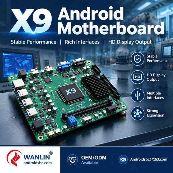 AndroidSBC WF-X9-10 X9 Android Motherboard for Philadelphia, United States