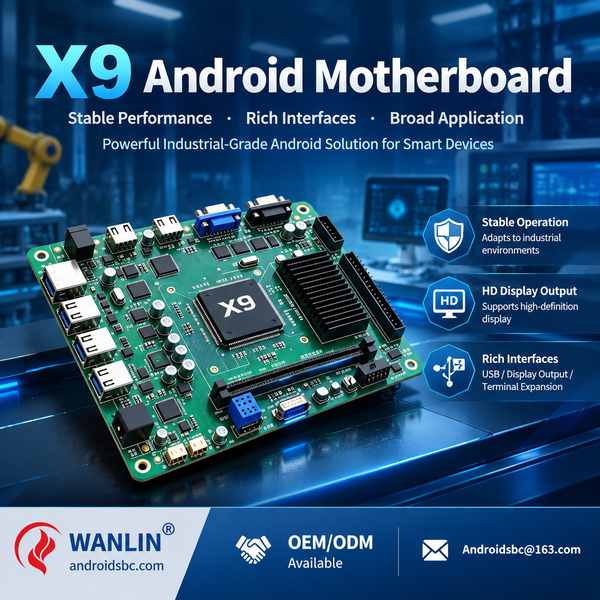 AndroidSBC WF-X9-05 X9 Android Motherboard for Valencia, Spain