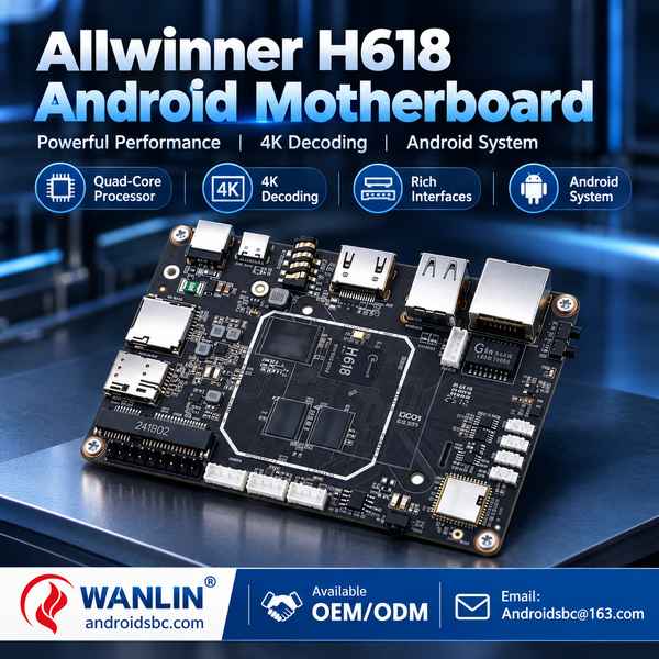 Custom Allwinner H618 Android board integration in Jakarta