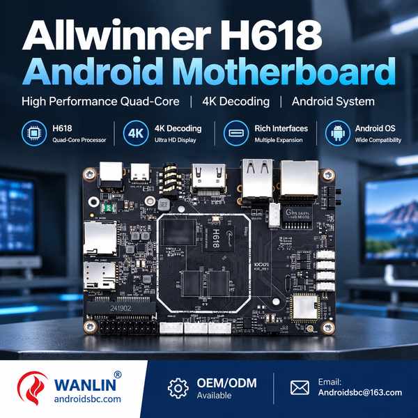 Custom Allwinner H618 Android board integration in Cebu