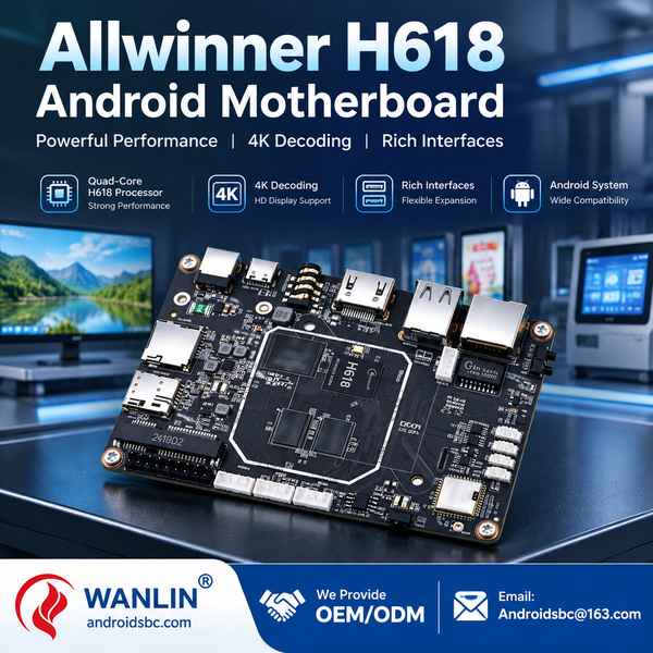 Custom Allwinner H618 Android board integration in Singapore