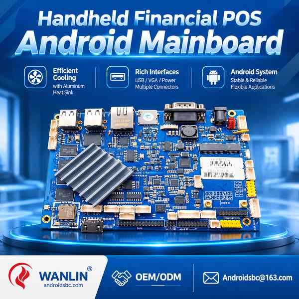 AndroidSBC WF-POSH-06 Handheld POS Android Motherboard for Bilbao, Spain