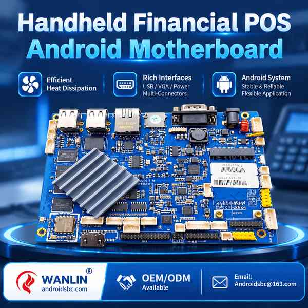 Custom handheld financial POS Android board integration in Philadelphia