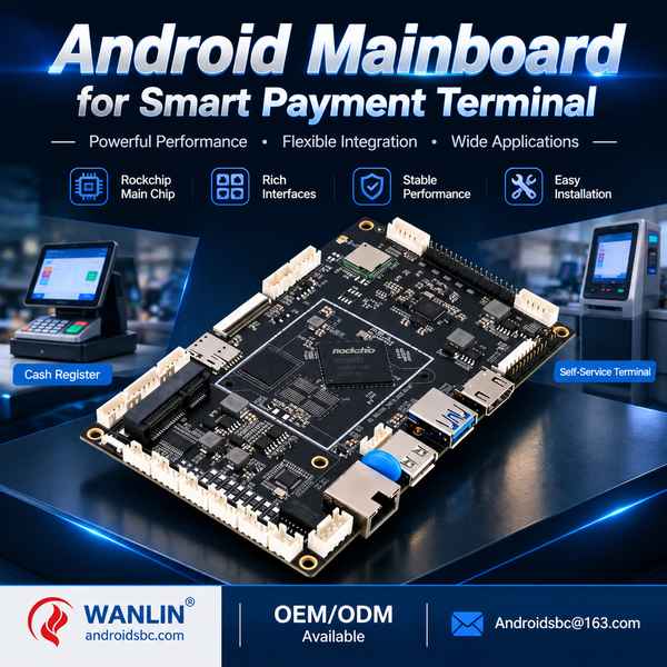 AndroidSBC WF-SPT-01 Smart Payment Terminal Android Motherboard for Ottawa, Canada