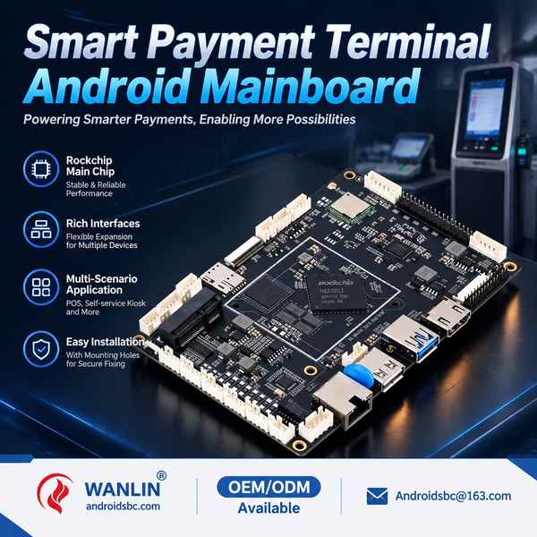RK3568 smart payment terminal control board Standard for UK Buyers - Wholesale Desktop and Countertop Payment Terminal Boards from China Source Factory